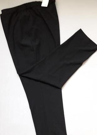 Шикарные классические зауженые брюки со стрелками батал label be8 фото