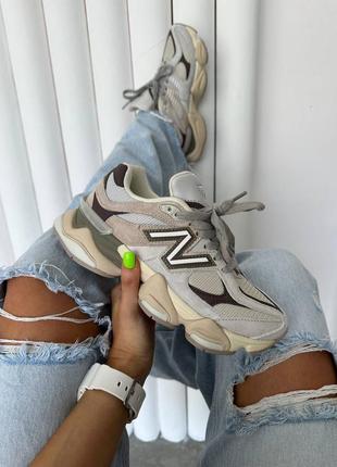 Кроссовки new balance 9060 «timberwolf » premium
