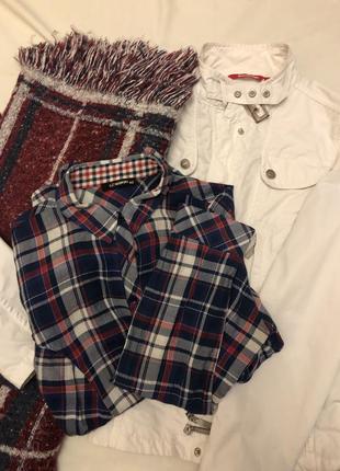 Рубашка/ куртка/ шарф