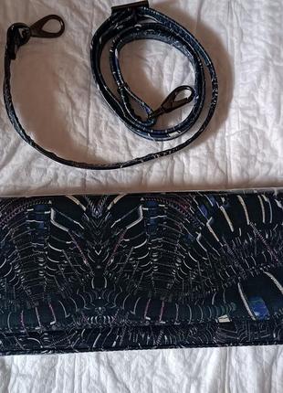 Новая кожаная брендовая сумочка клатч от peter kaiser-оригинал3 фото