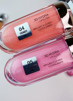 Блиск для губ kiko milano 3d hydra lipgloss 05. блиск 3д кіко мілано. відтінок 055 фото