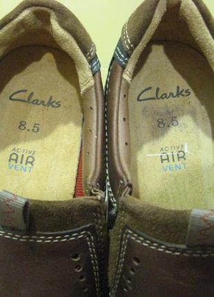 Туфли clarks 42.5  кожа5 фото