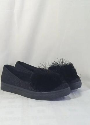 Туфли черные женские3 фото