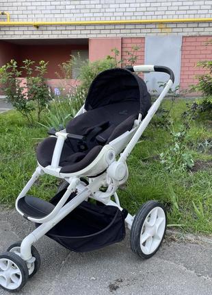 Коляска+люлька quinny foldable carrycot