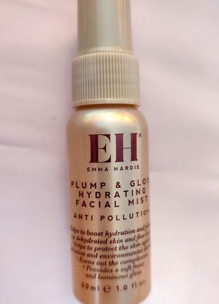 Увлажняющий спрей мист для лица plump and glow hydrating facial mist emma hardie