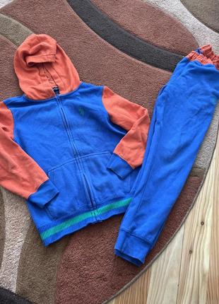 Костюм 3нитка фліс теплий вітрівка джогери сша