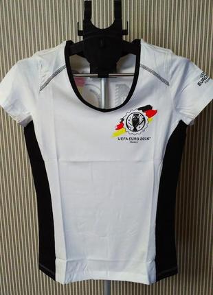Uefa euro 2016 р. новая фирменная женская футболка германия s (36/38)9 фото