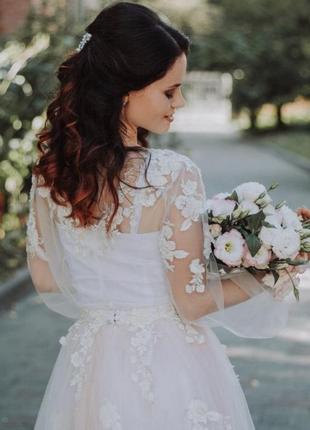 Свадебное платье бохо2 фото