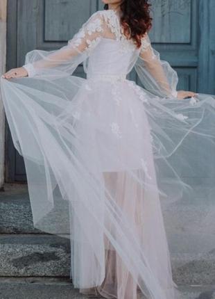 Свадебное платье бохо3 фото