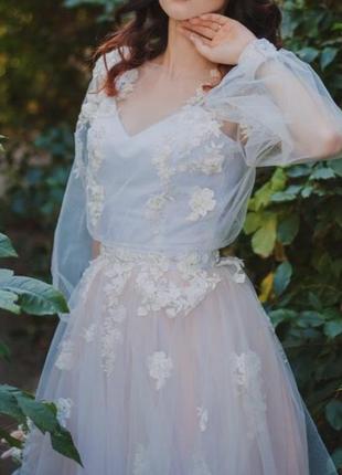 Свадебное платье бохо5 фото