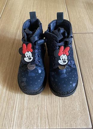 Ботинки disney minnie mouse, розмір 26, відмінний стан
