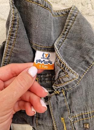 Джинсовка на хлопчика 4