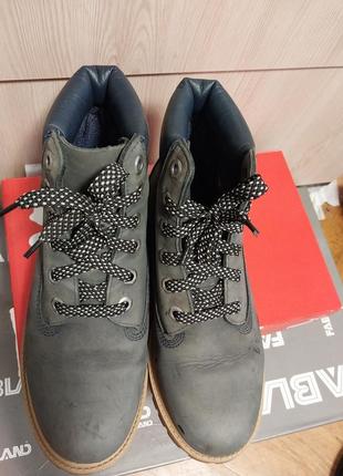 Высококачественные стильные кожаные фирменные ботинки timeberland6 фото