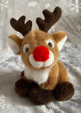 Мягкая милая игрушка олененок beunec