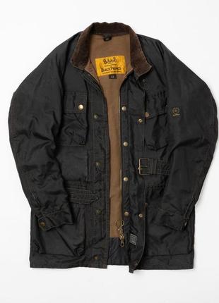 Belstaff black prince waterproof jacket мужская куртка