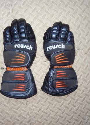 Мотоперчатки кожаные, reusch racing,