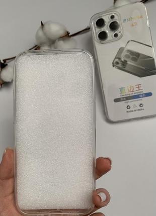 Прозрачный силиконовый чехол для iphone 14 pro, 14 pro max5 фото