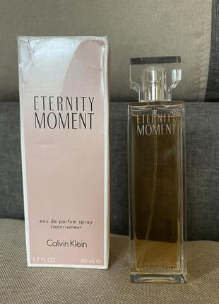 Calvin klein eternity moment парфюмированная вода 50 мл, оригинал