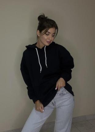Жіночий чорний худі