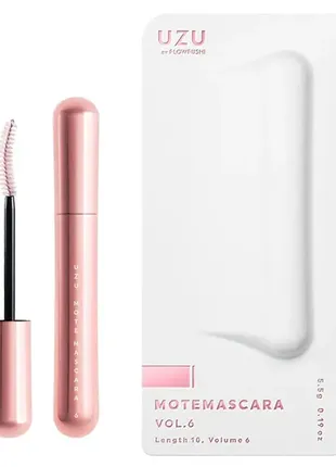 Для роста и укрепления ресниц 🔥uzu mascara шикарная черная тушь,  стимулирование роста ресниц . япония . оригинал 🛑