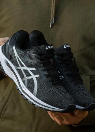 Мужские кроссовки asics flytefoam black white 40-41-42-43-44-45