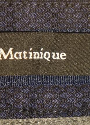 Отличные брюки из буклированной ткани темно-синего цвета matinique дания 32 р.5 фото