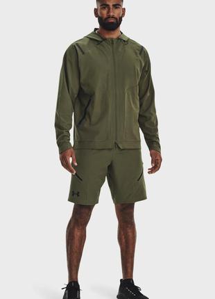 Under armour мужская оливковое ветровка ua unstoppable jacket2 фото