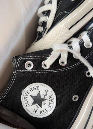 Кеди converse chuck taylor high black7 фото