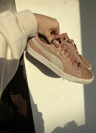 Кроссовки кеды puma suede