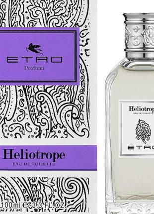 Оригинальный etro heliotrope 100 ml туалетная вода