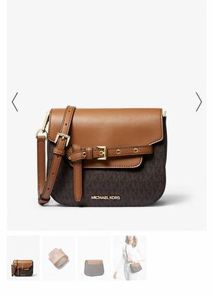 Сумка michael kors emilia small logo crossbody bag