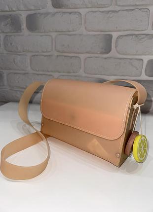 Мини кросс-боди вставки из дерева zara