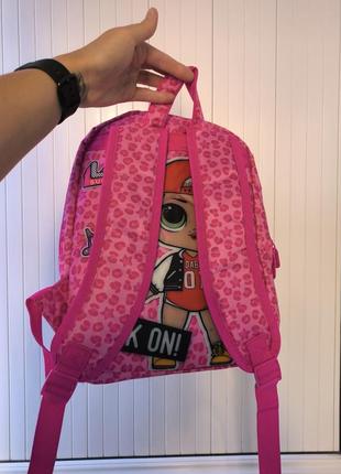 Рюкзак портфель для девочки с куклами lol оригинал2 фото