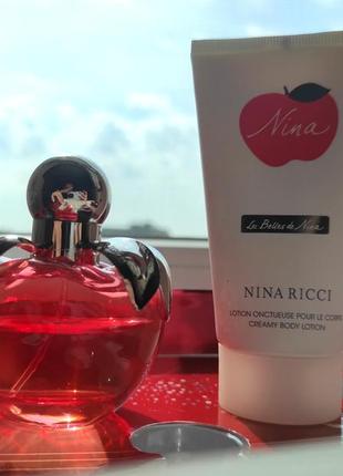 Набор туалетная вода + лосон для тела nina ricci nina3 фото