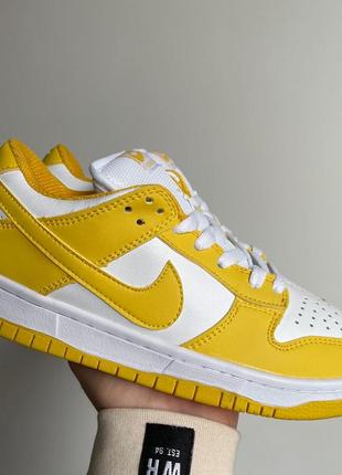 Мужские nike sb dunk low yellow