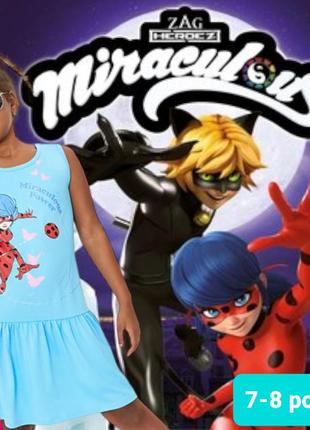 Платье с леди баг от miraculous (7-8роков)