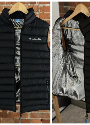 Акція жилет в стилі columbia omni heat з іонами срібла термо-підкладка жилетка чоловіча преміум якість новинка сезону5 фото