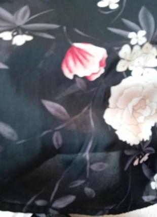 Блуза туніка "троянди"3 фото