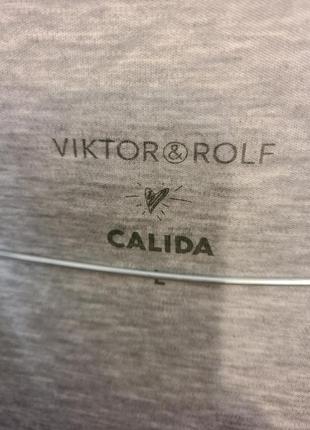 Футболка viktor & rolf × calida2 фото