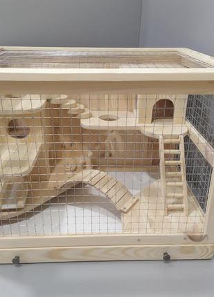 Клітка будинок для гризунів тваринок  хом'яків,пацюків, мишей