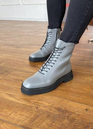 Жіночі черевики натуральна шкіра осінь,  зима