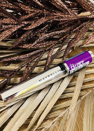 Оригінал maybelline new york tha falsies lash lift waterproof водостійка туш для вій оригинал водостойкая туш1 фото