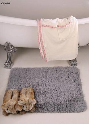 Килимок для ванної еко хутро