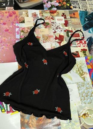 Майка в рубчик