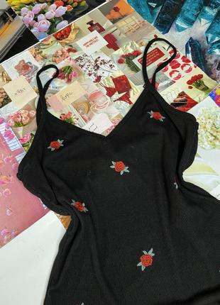 Майка в рубчик2 фото