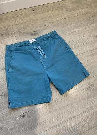 Мужские шорты lindbergh голубые шорты летние шорты