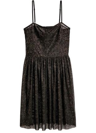 H&m платье праздничное, нарядное платье, полупрозрачный сарафан
