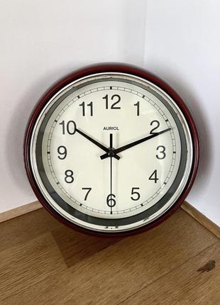 Auriol retro wall clock настінний годинник (німрмарія)