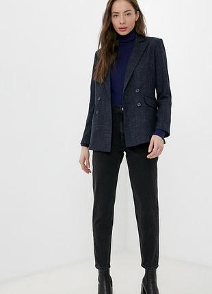 Джинсы mom черные от mango, 34, 36р, оригинал