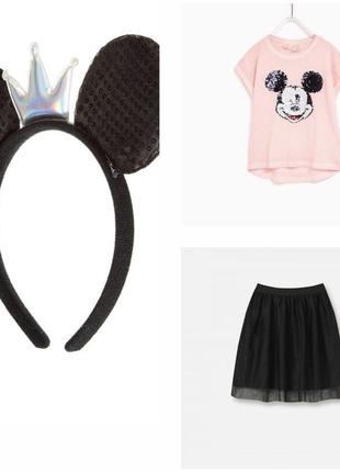 Футболка minnie mouse family look фемелі лук футболочка майка